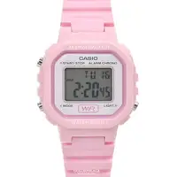 在飛比找樂天市場購物網優惠-CASIO手錶 粉嫩方形電子錶【NECA1】