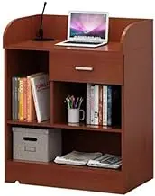Lectern Podium Stand, Lectern Podium Stand,Lectern Podium Stand,Multi-Layer Board Teacher Podium School Classroom Teacher Podium Table Office Furniture,