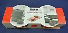 CUISINART CHEF'S CLASSIC, CERAMIC BAKEWARE, SET OF TWO 9 OZ. RAMEKINS, NEW, RED