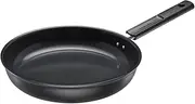 Fiskars Frying Pan, Hard Face, Diameter 28 cm, Suitable for All Hobs, Non-Stick Coating, Scratch-Resistant, Aluminium/Plastic, Black, 1075520