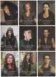 2013 Mortal Instruments City of Bones 100 Card Mini-Master Set with 2 Chase Sets