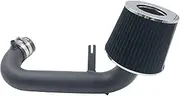2.5 Inch Cold Air Intake Kit with Filter Fit for Honda Civic 2001 2002 2003 2004 2005 DX/LX/EX/GX/VP AT/MT 1.7L (Black Tube & Black Filter)