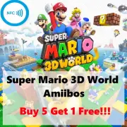 [NEW] Super Mario 3D World Amiibos - Any Character YOU CHOOSE