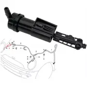 1PCS Car Front Right Headlight Washer Pump Black 61677147046 For Mini Cooper R53 (for: Mini)
