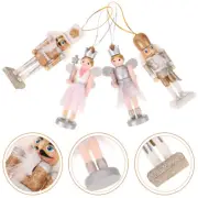 Hanging Wooden Nutcracker Decor Desktop Nutcrackers Ornament