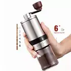 1Pc Portable Hand Manual Stainless Steel Coffee Grinder Detachable Machine