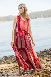 The Overlay Maxi Dress--BIRDK-809
