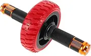 Bdominal Muscle Training Wheel Abs Roller Non-slip Grip Portable Exercise Roller for Core Workout