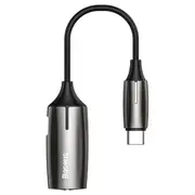 L60 2 in 1 Type-C Male to Type-C + 3.5mm Female Adapter