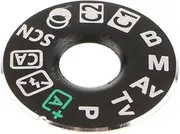 FVDPWYE Replacement Cap for Function Dial on 80D DSLR Camera