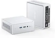 MINISFORUM NAB8 Plus Mini PC, Intel Core i7-12800H (14C/20T, up to 4.8GHz), 32GB DDR4 1TB M.2 SSD, HDMI/DP /USB4,2.5 Inch HDD/SSD Slot,USB-A x 4,2x2.5G LAN/Wi-Fi6E / BT5.3,Oculink Support