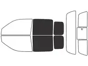 Rvinyl Window Tint Kit Fits Isuzu I-Series 2006-2008