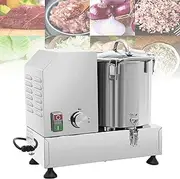 6L/9L/15L Commercial Food Processor, Heavy Duty Electric Vegetable Chopper, Stainless Steel Multifunctional Meat Grinder, Veggie Cutter Mincer for Potato, Onion, Ginger, Cabbage(9L)