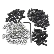 180PCS M5 T-Nuts Screws Assortment Kit for 2020 Series Aluminum Profiles