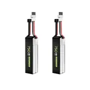 2PCS Flywoo Explorer 8.7V 750mAh 2S 80C HV LiPo Battery XT30 Plug for Tiny Quad Flywoo Flybee 16 FlyLens 85 HD Flylens75