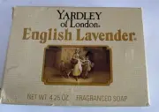 Vintage Yardley of London English Lavender Soap 1979 New in Box