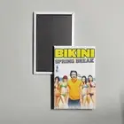 Bikini Spring Break Mini Movie Poster Fridge Locker Magnet