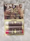 Sun Bum SPF 30 Sunscreen Lip Balms Pack - Coconut/Banana/Watermelon - 3 TUBES