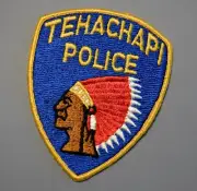 Tehachapi California Police Left Shoulder version Patch ++ Mint Kern County CA