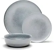 [salt&pepper] Relic 12 Piece Dinner Set - Blue - Dinner Sets House Warming Gifts Wedding Gifts