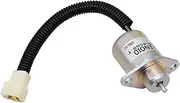 067614-027 12V Fuel Shut Off Solenoid 067614027 Compatible With Upright Lift LX50RT Compatible With Kubota Engine D1105