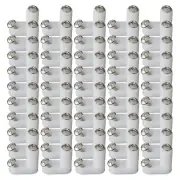 50pcs arcade L Type PCB Mounting Feet with Screw for JAMMA MAME Game PCB