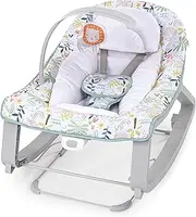 Ingenuity Keep Cozy 3-in-1 Grow with Me Vibrating Baby Bouncer Seat & Infant to Toddler Rocker, Vibrations & Toy Bar, 0-30 Months Up to 40 lbs (Madi)