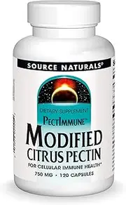 Source Naturals Modified Citrus Pectin, For Cellular Immune Health,120 Capsules