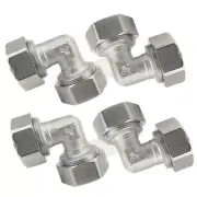 4 Pack RapidAir MaxLINE Compressed Air Piping 3/4" Elbow M8067 Max Line Rapidair