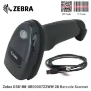 Zebra DS8108-SR00007ZZWW Standard Range 1D and 2D Barcode Scanner w USB Cable