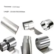 1pcs Titanium Foil Silver Thin Ti Sheet High Purity Metal Plate Sheet Foil Craft