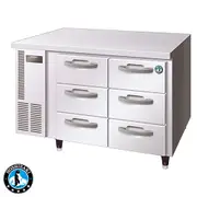 Hoshizaki 6 Drawer 100mm Deep Gastronorm Underbench Freezer