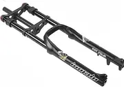26 Inch 4.0 Fat Tire Mountain Bike Mountain Bike Suspension Fork Air Front Fork Damping Adjustment Snow Shock Front Fork