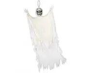 Halloween Large White Reaper Hanging Prop Decoration