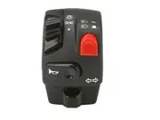 Domino Handlebar Switch 9A Left Side, black