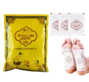 10X LANNA Foot Detox Pads Patch Thailand Natural Herbal Herb Traditional Treat