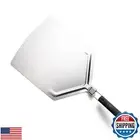 Outset Pizza Peel, Stainless Steel Pizza Paddle With Folding Handle, 25.5" x