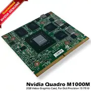 Genuine Dell Precision 15 7510 Video Graphic Card 2PNW4 2GB nVidia Quadro M1000M