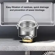 Effective Drain Filter Reinforced Drain Strainers Sink Strainers with Handle