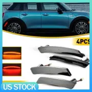 4X Front & Rear LED Side Marker Lights For 2005-2010 Mini Cooper R55 Clubman (for: Mini)
