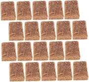 GALPADA Efficient Fire Starter Blocks 20pcs Lighting Bricks for Outdoor Indoor BBQ Fast BBQ Lighter Burn
