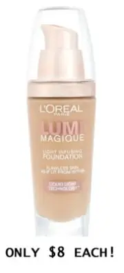 L'Oral Lumi Magique Make-Up Liquid light foundation