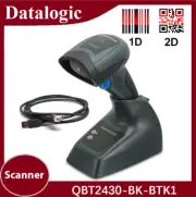 Datalogic Quickscan QBT2430-BK-BTK1 Wireless Bluetooth 2D Barcode Scanner Reader