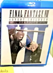 Sealed New Original Genuine Final Fantasy VII 7 Advent Children Blu Ray Complete