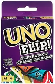 UNO Playing Game Card Mattel Brand Games Wild Card Uno Flip Card