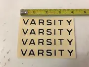 Schwinn Approved Varsity Lightweight Bicycle Top Tube Decal Set 1976 + or - NOS