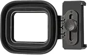 Ronyme Anti Reflection Phone Lens Hood,Universal,Microphone Phone Tripod Mount,Compact Adjustable Clamp Photos Through Glass for Car