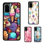 Anti wear Case icecream pattern beautiful For Samsung Galaxy Z Fold Flip 3 4 5 6