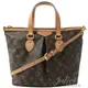 【9成新】 茱麗葉精品 Louis Vuitton M40145 PALERMO PM 經典花紋兩用購物包.小 現金價$29,800