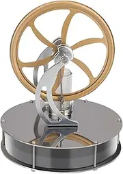 FunXylophy Stirling Engine Model, LTD Low Temperature Difference Stirling Engine Model, Scientific and Educational Gifts(Kit Version)